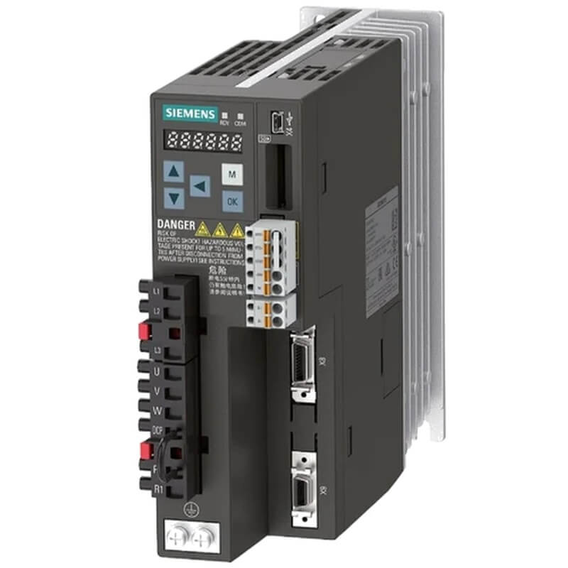 SIEMENS 6SL3210-5FE10-4UA0 Compact Economical Servo Drive (0.4kW)