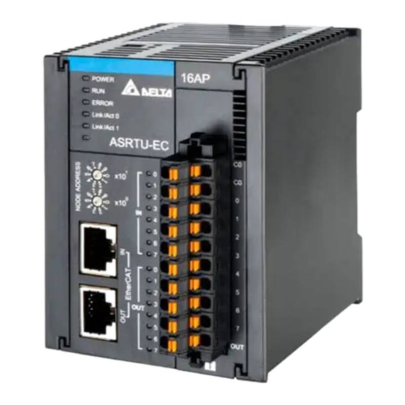 Delta ASRTU-EC16AP1TA EtherCAT Distributed Remote I/O System