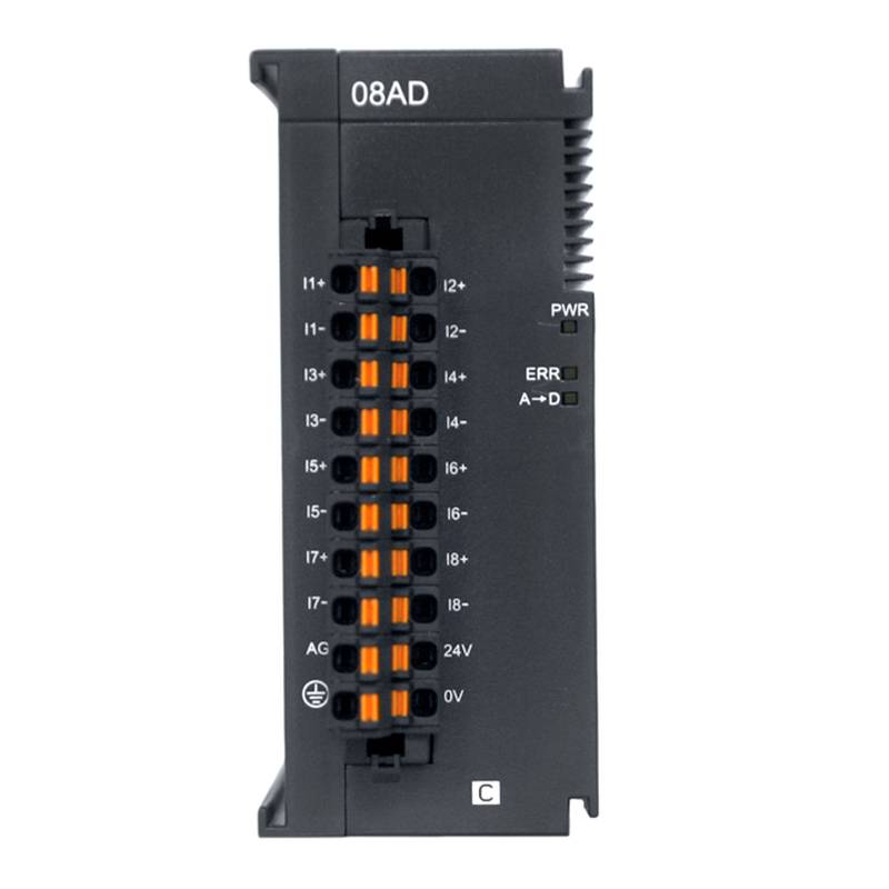Delta AS08AD-C 8-channel Enhanced High-precision Analog Input Module