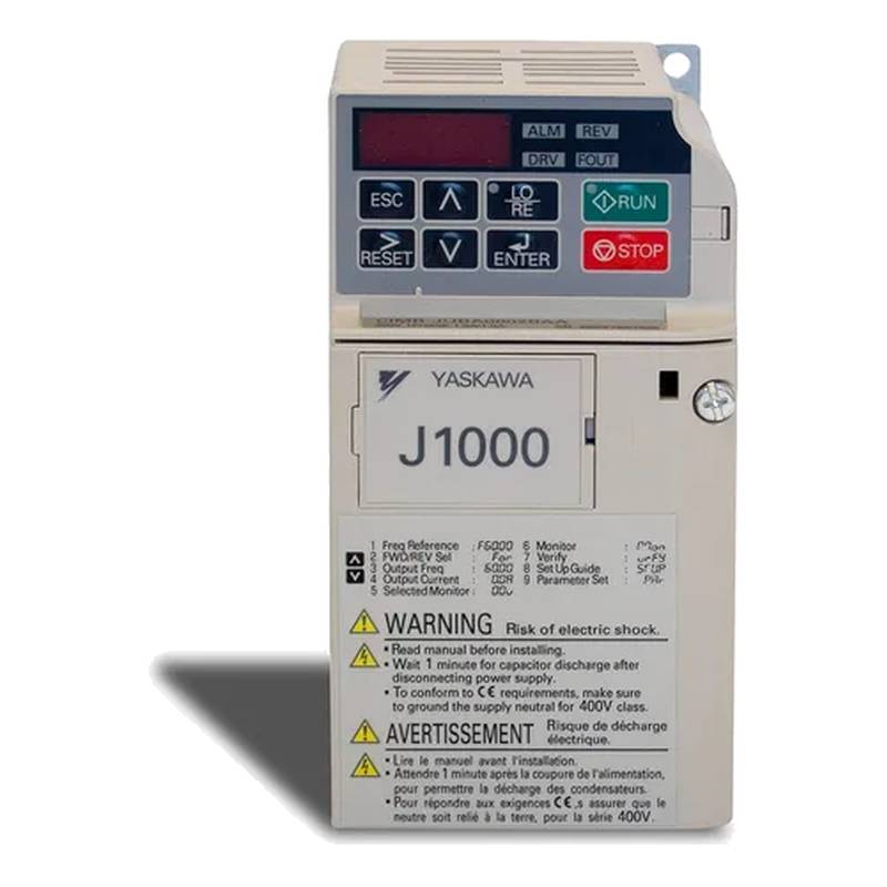 Yaskawa JB4A0011BBA J1000 Motor Control Industrial VFD Frequency Converter 9.2A 3.7kW