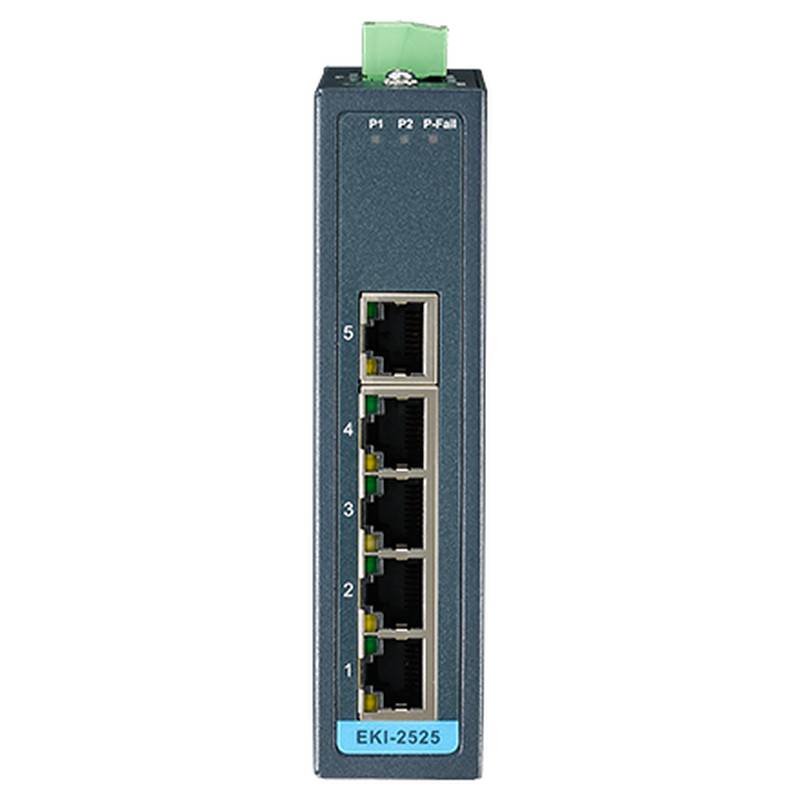Advantech EKI-2525-BE 5-Port Unmanaged Industrial Ethernet Switch