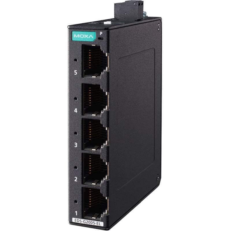 Moxa EDS-G2005-EL Compact Gigabit Unmanaged Industrial Switch