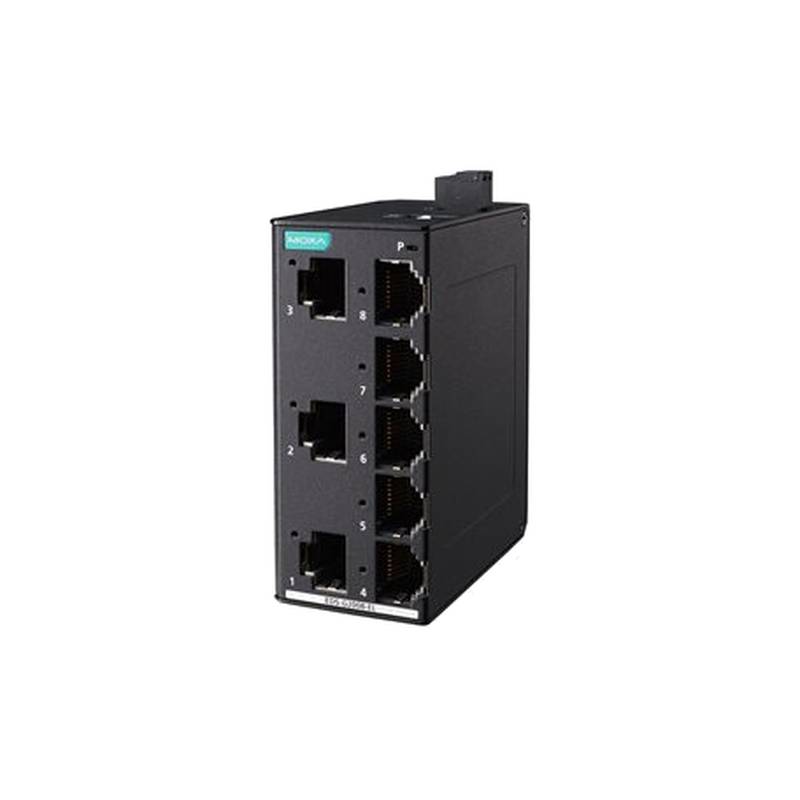 Moxa EDS-G2008-ELP 8-Port High Power Gigabit PoE+ Industrial Switch