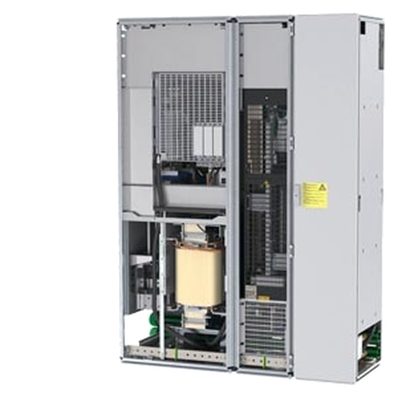 SIEMENS 6SL3735-7TE36-1MA3 SINAMICS S120 Active Line Connection Module Compact 380kW 605A without MCB 1200mm Width Liquid Cooled